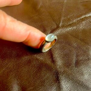 Moonstone pinky ring